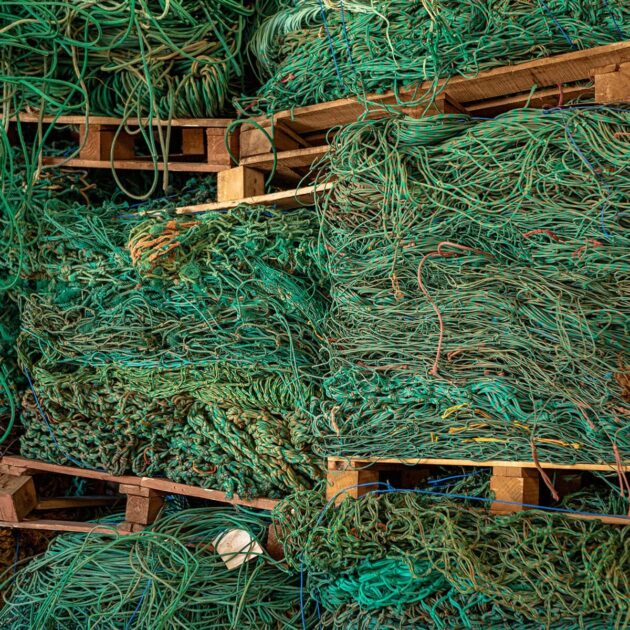 rybárske siete poslúžia na výstuž šiltov