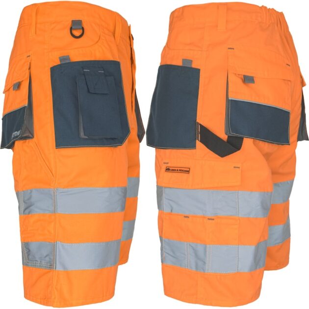 Reflexné kraťasy PROFI HIVIS NAVY